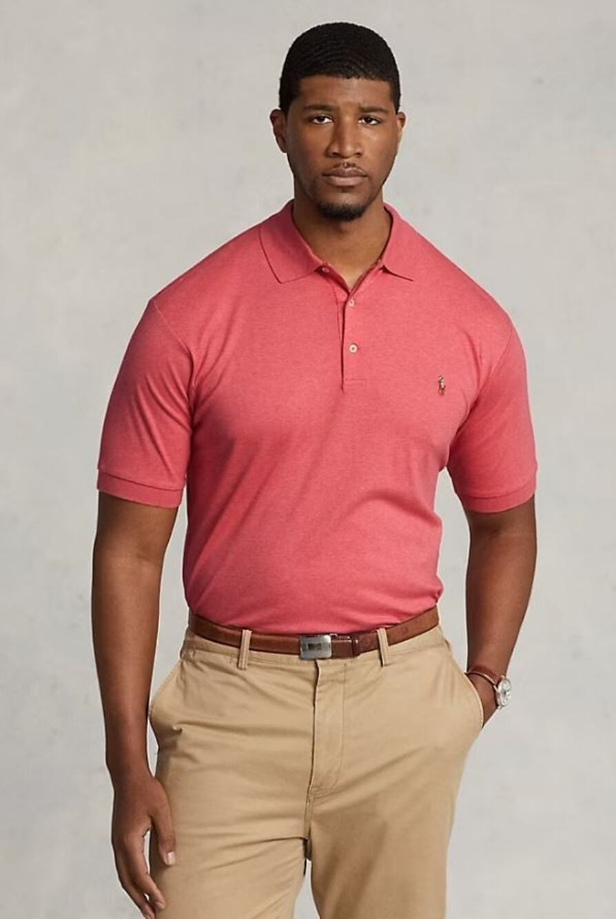 Polo Ralph Lauren Men 3XLT Classic Fit Polo Rose Pink Big Tall NWT